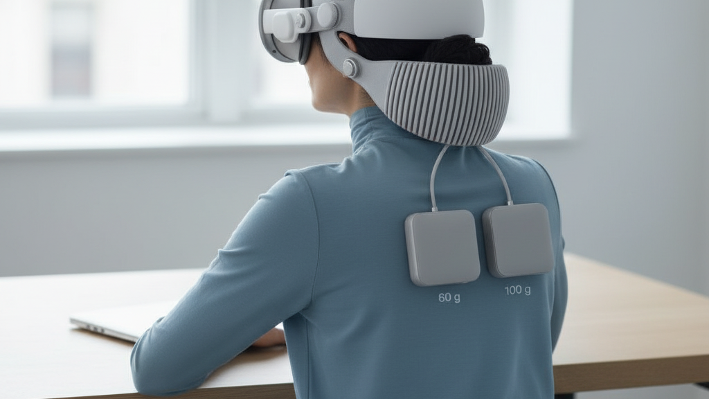 Using Counterweights to Improve VR Headset Balance and Comfort