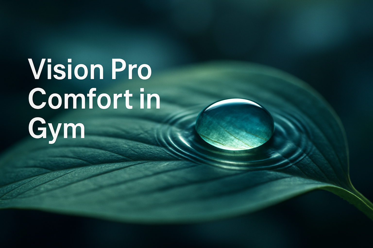 Vision Pro in the Gym: Managing Sweat, Strap Comfort, and Safety