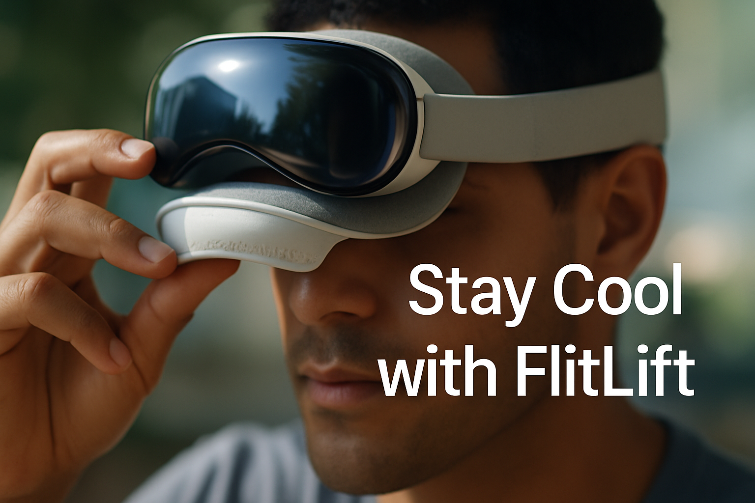 Staying Cool with Vision Pro: Using Flit Lift in Hot Weather