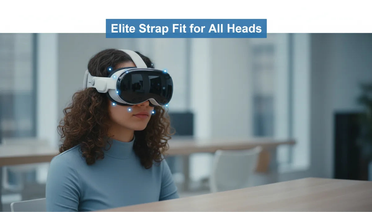 Custom fit for diverse heads: adjusting elite head strap to suit different head shapes
