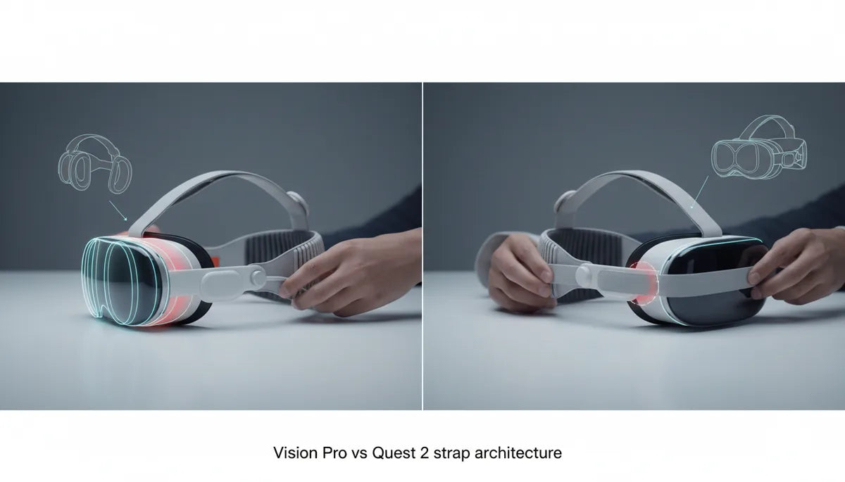 Vision Pro strap design review: support, weight distribution, and comfort implications