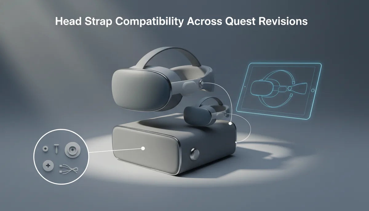 Head strap compatibility across Meta Quest revisions what to know