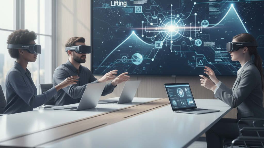 GraviPro in the Workplace: Ergonomic VR Solutions for Training, Meetings, and Collaboration