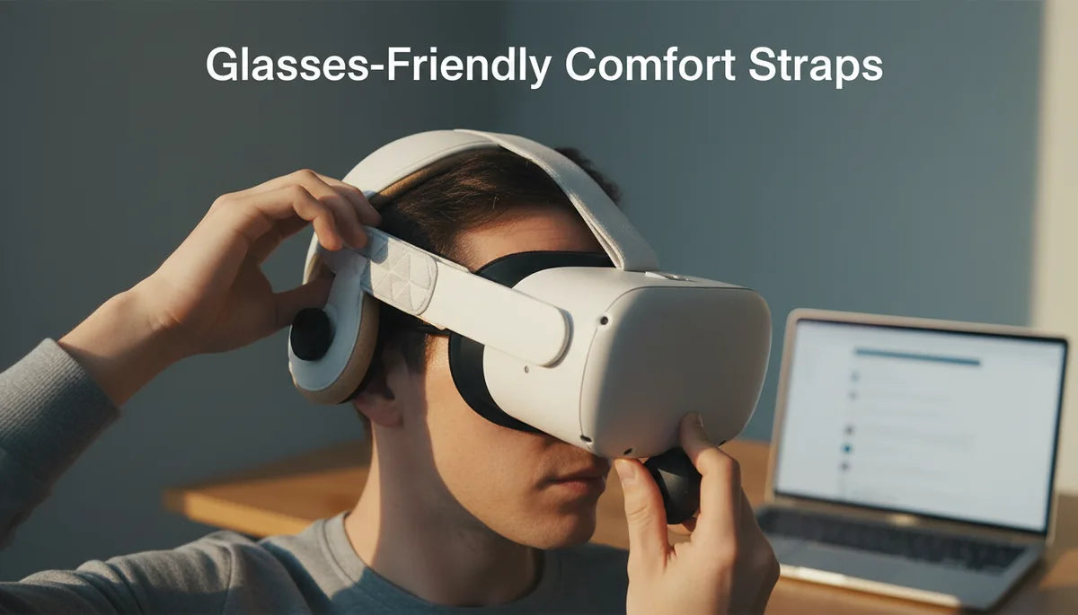 The Glasses-Friendly Advantage: Comfort Strap Ergonomics for Quest Two