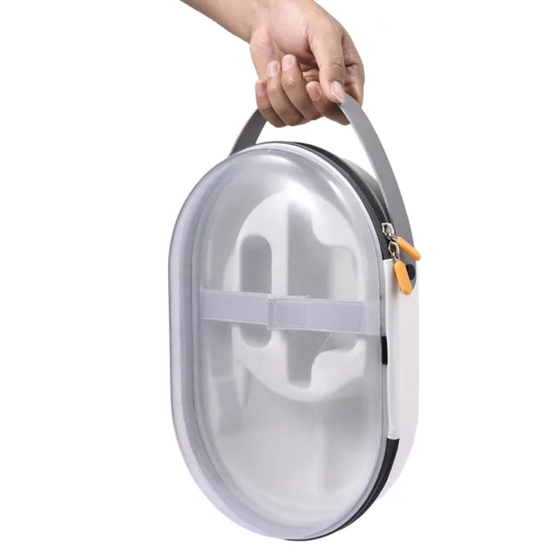 "Carbon Fiber Transparent Storage Bag for Apple Vision Pro by TUOSIMAN"