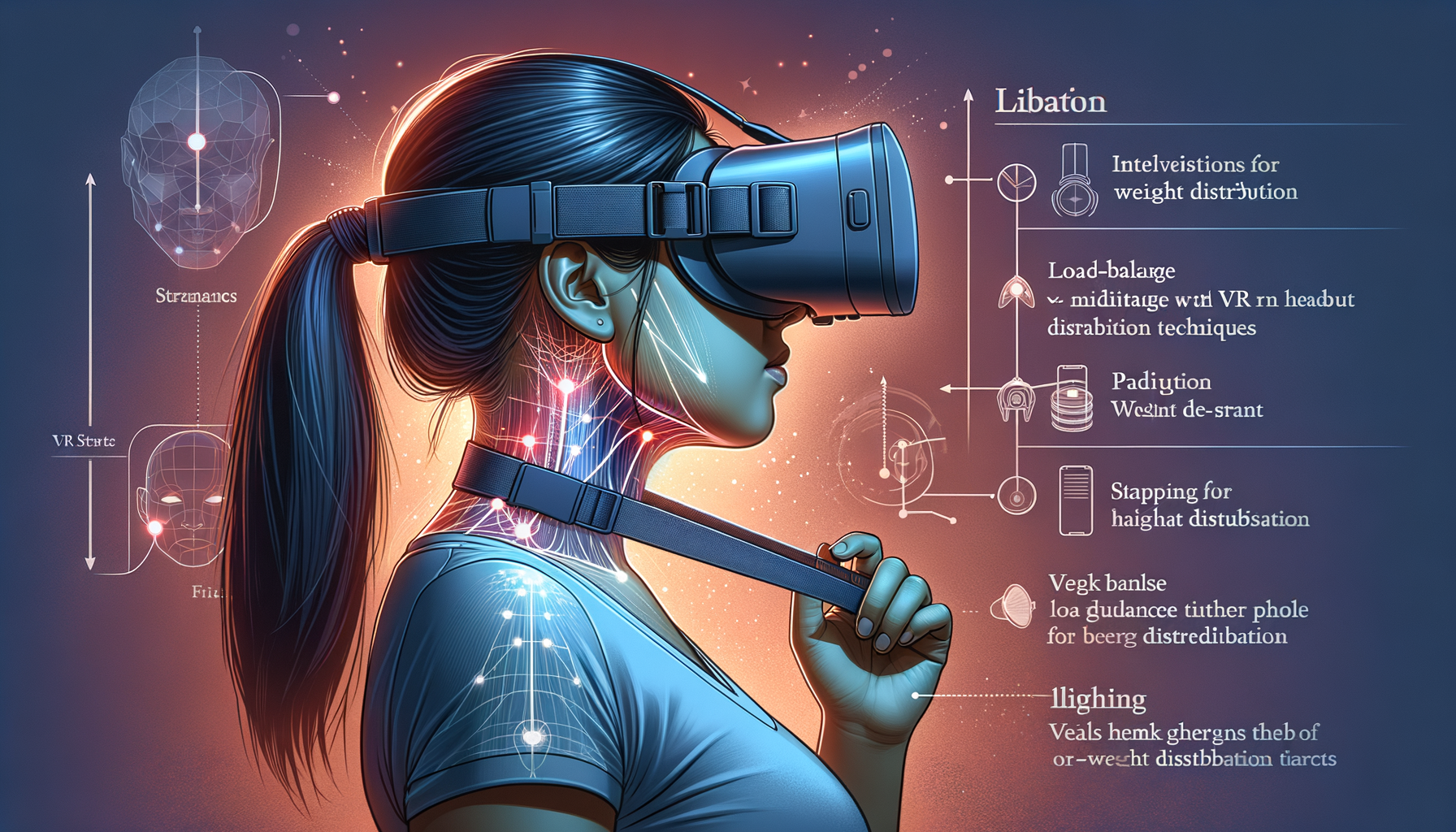 Solving VR Neck Strain: Weight Distribution Techniques for Comfortable Wear