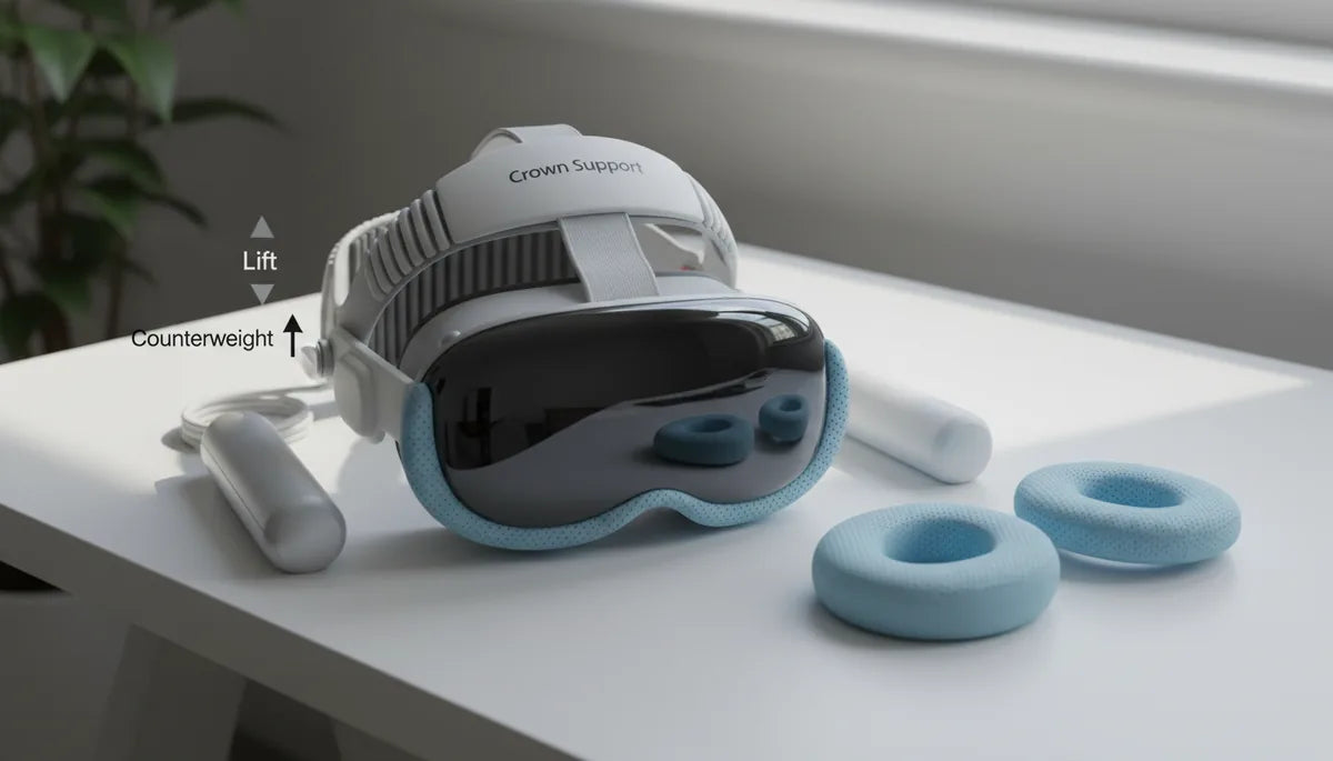 Beyond straps must have Vision Pro accessories that boost comfort and usability