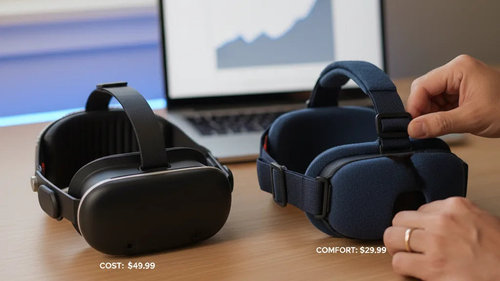 Third-party vs official Quest 2 straps: a cost, comfort, and durability showdown
