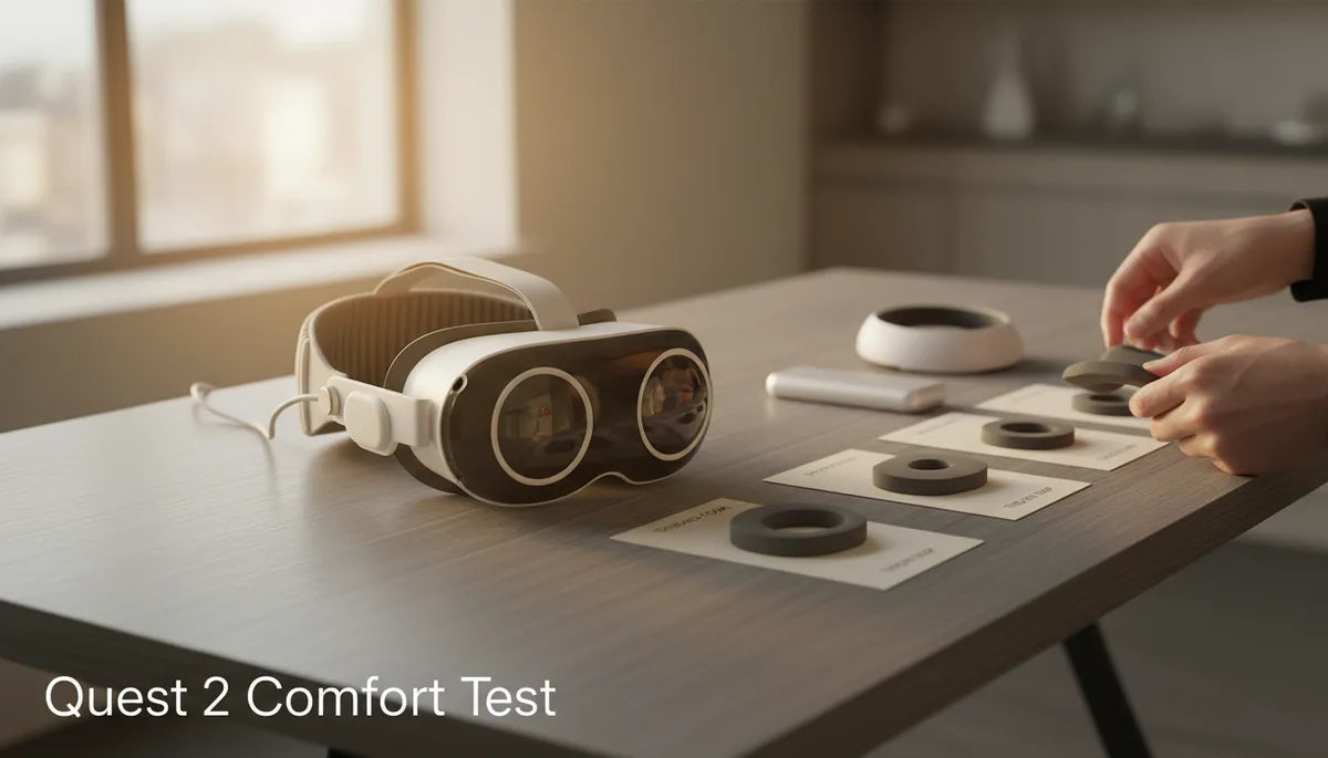 How to choose the right Meta Quest 2 comfort strap head cushion materials and comfort levels