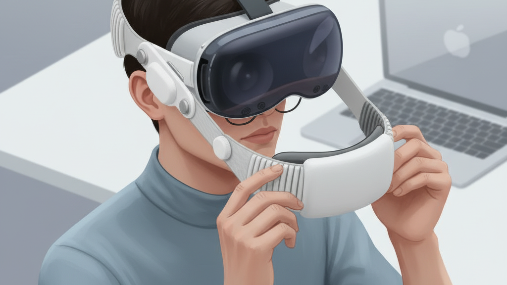 Step-by-step setup for a comfortable Quest 2 head strap with glasses