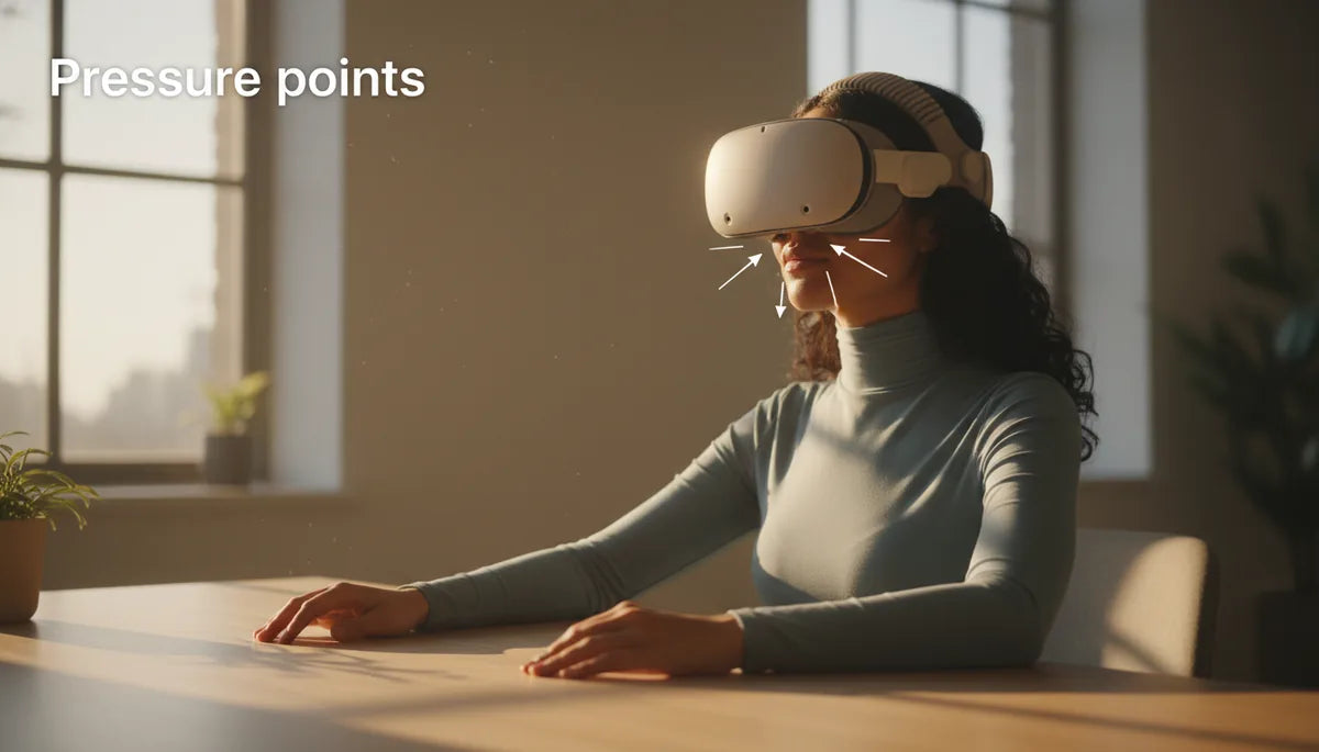 Ergonomic Temples and Pressure Points: How to reduce VR headset fatigue