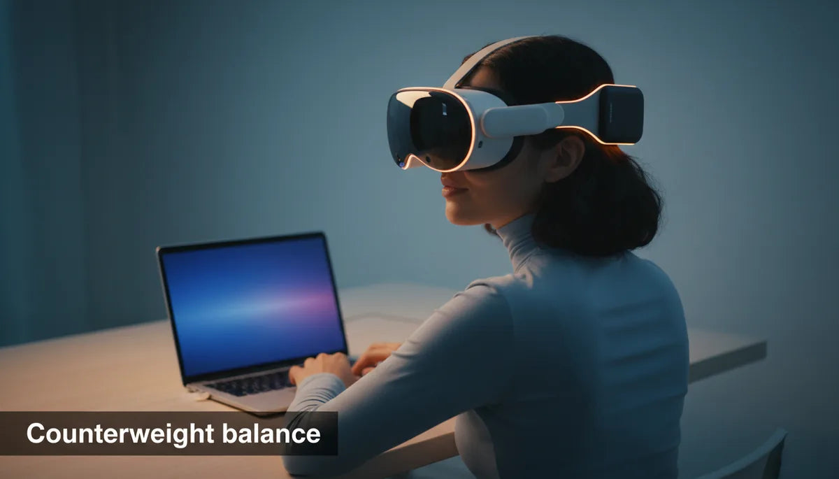 Achieving balance: using counterweights to reduce VR fatigue