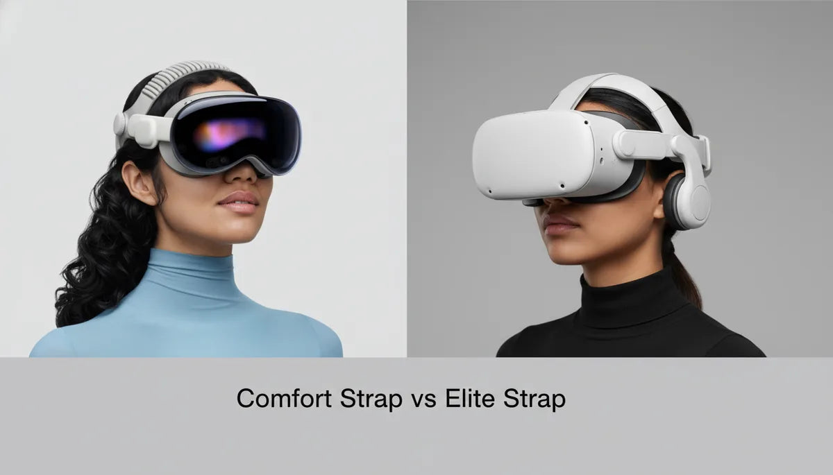 How to choose between the Oculus Quest 2 comfort strap and Elite Strap for your playstyle