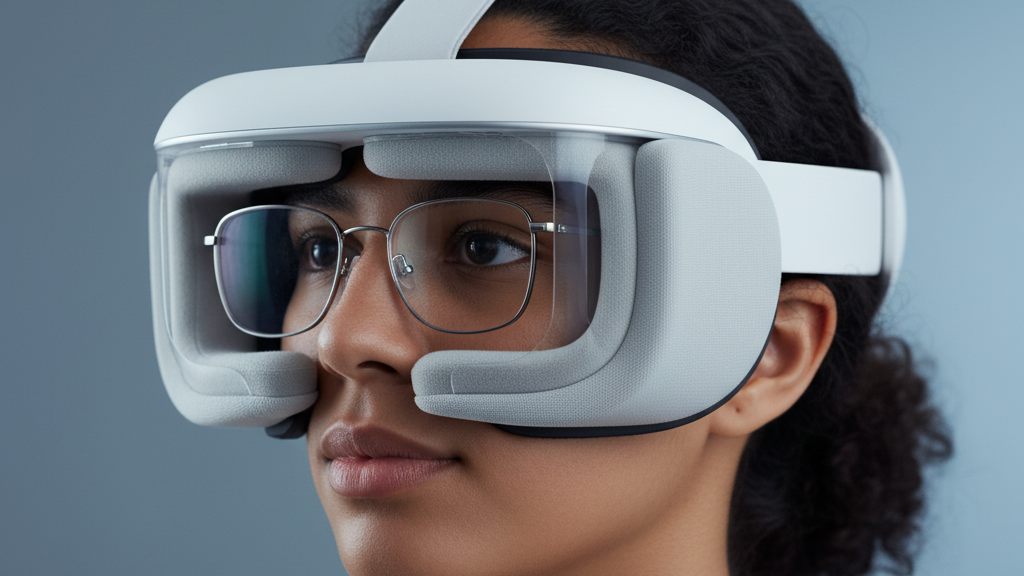 Glasses-friendly Apple Vision Pro face padding and frame-safe solutions