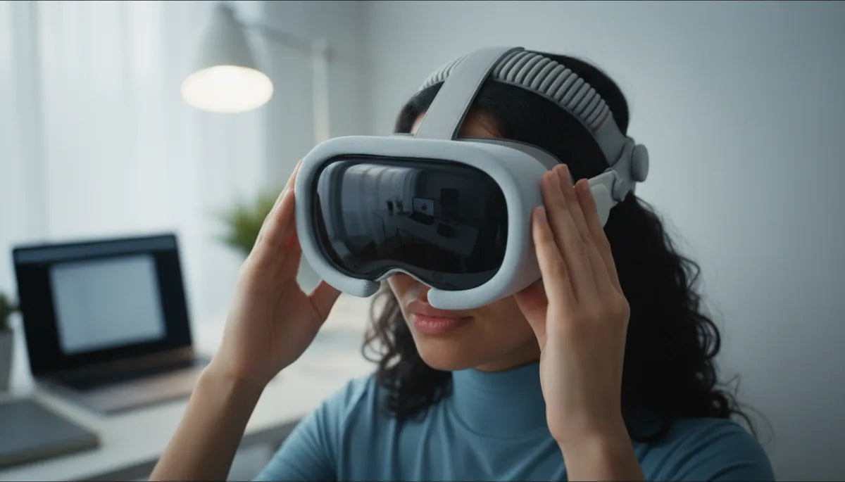 The head cushion benefits of the Meta Quest 2 comfort strap: reduced pressure and improved seal