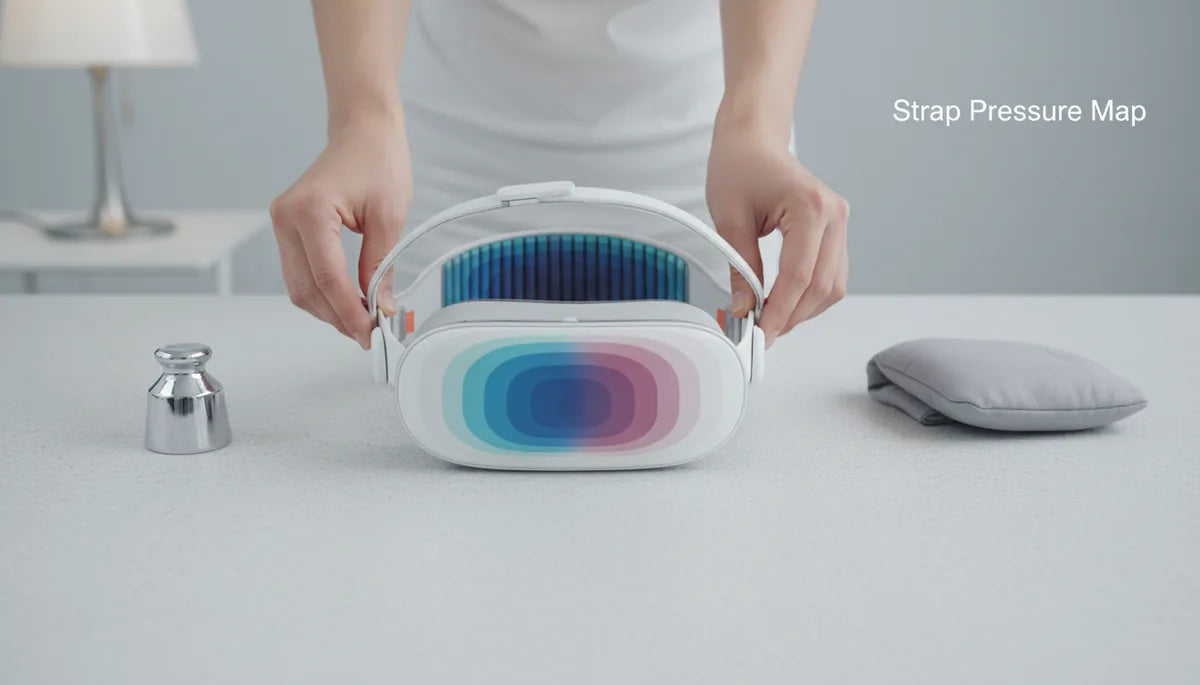 Ergonomic Fit for Quest 2: Optimizing Strap Pressure to Reduce Head Strain