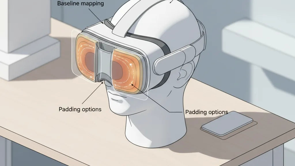 Optimizing Padding and Face Interface to Reduce Pressure Points During Play