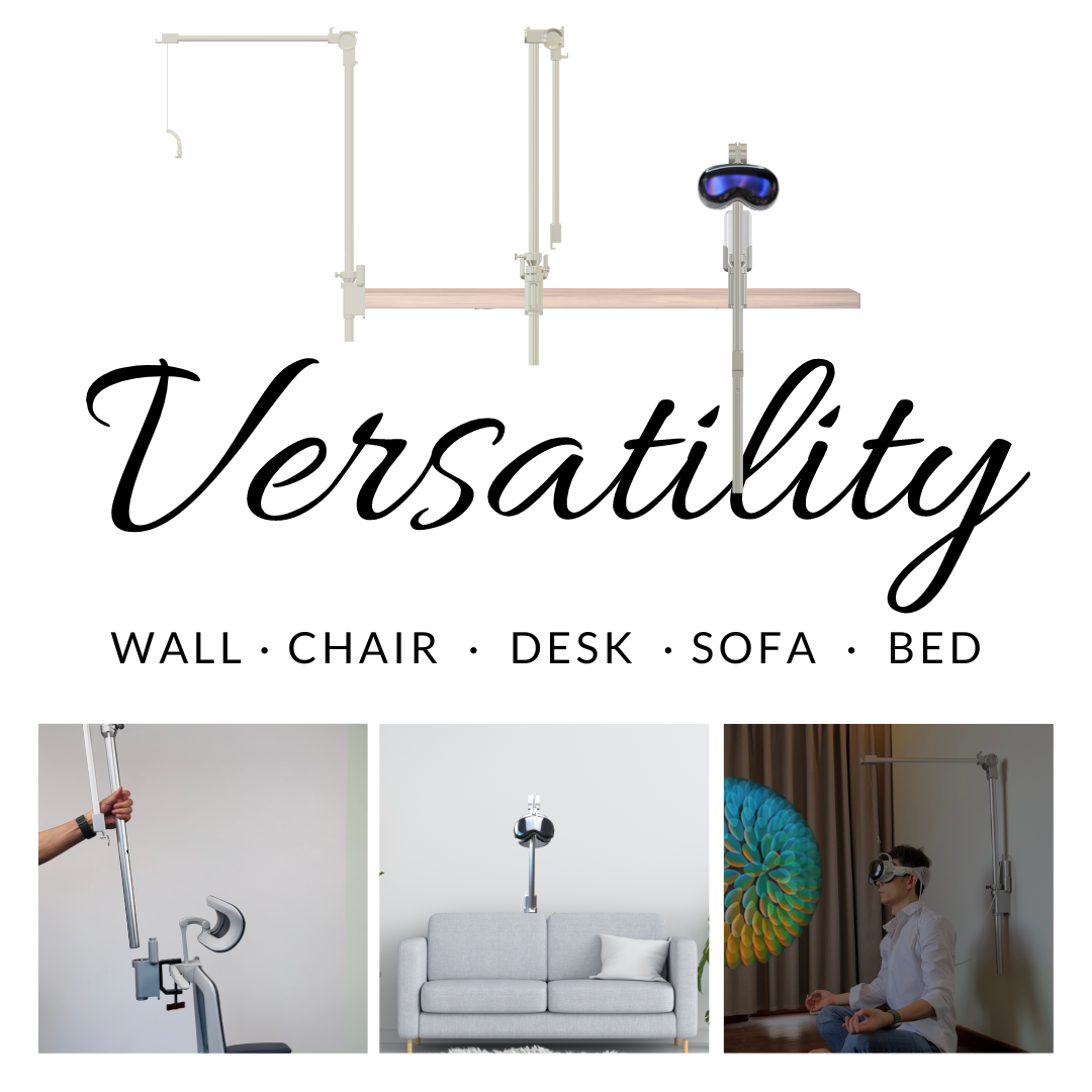 Flit Lift Stand/Dock - The Universal VR Stand for Wall, Desk, Chair & More