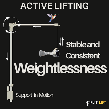 Flit Lift Stand/Dock - The Universal VR Stand for Wall, Desk, Chair & More